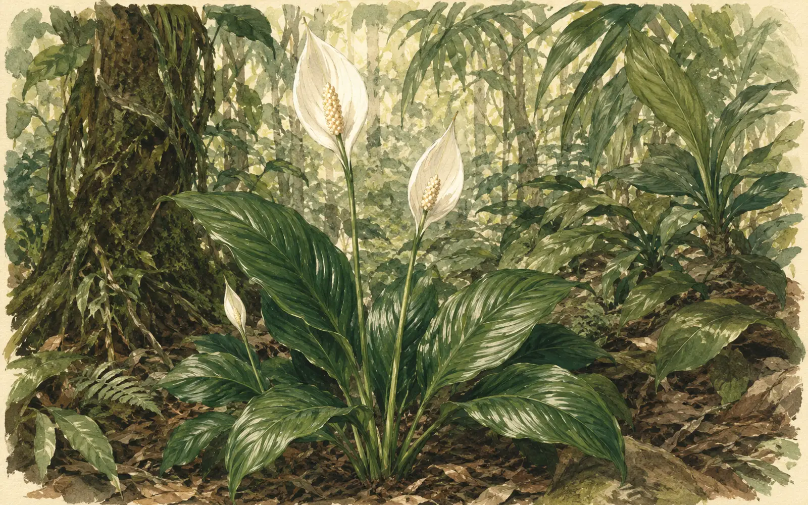 Illustration for Origin & natural habitat.